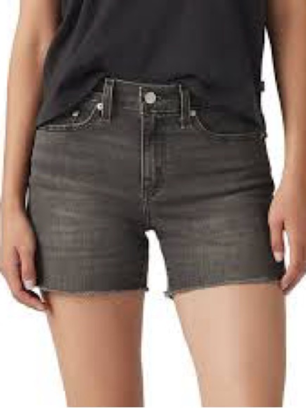 Levi’s dark grey MID LENGTH‎ SHORTS size 33